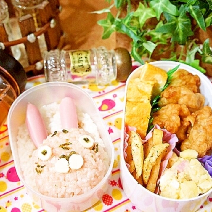 イースター弁に ウサビッチ 怒りキレネンコ弁当 レシピ 作り方 By プッチン5903 楽天レシピ イースター弁に ウサビッチ 怒りキレネンコ弁当 レシピ 作り方 By プッチン5903 楽天レシピ